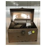 Sears Sabre Saw in metal box