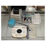 Velcro partial roll storage containers pen and