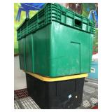 2 Large Bins, approx 28in long