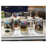 Assorted Horse Racing Collectors Steins