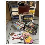 Assorted VHS Tapes, DVDs & More