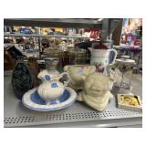 Cookie Jar, Pitchers, Jars & More