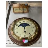 Seth Thomas Ship Clock & Alarm Clock.