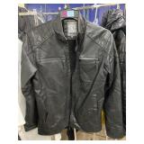 Bleu Grandeur Small Leather Jacket