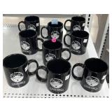 9 New  Devil Mountain coffee mugs.
