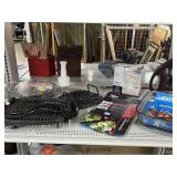 Mixer, Cutting Mats, Charcoal Grill and More.