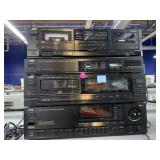 JVC 4 Component Stereo System. See Photos for