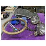 Headlights, The 500 Wooden Steering Wheel