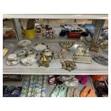 Assorted Decor & Tea Cups, Plates & More