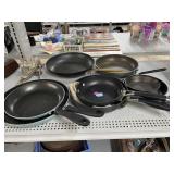 Vintage Grinder and Pans.