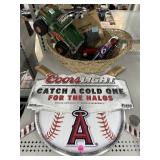 Angels Coors Light Sign, Hess Monster Truck &