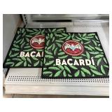 2 New Rubber Bar Overspill Mats.