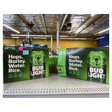 Collectible Limited Edition Bud Light Cans.