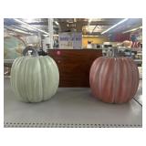 Pumpkin Decor & Wooden Box