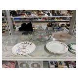 Cake Displays, Serving Bowls, Pizza Plate, and