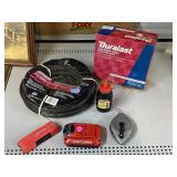 Craftsman Battery, Leveler,  Rubber Air hose and