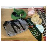 Boy Scout Badges, Hats, & VGK Bag