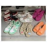 Assorted Shoes & Heel Sandals. Nike Air Jordans.