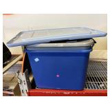 2 Storage Containers W/Lids