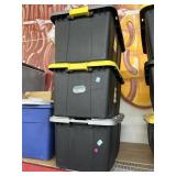 3 Storage Containers W/Lids