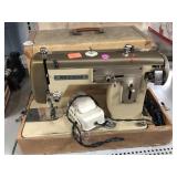 Dial-A-Stitch Sewing Machine W/Case