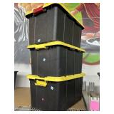 3 Storage Containers W/Lids