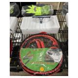 New Jumper Cables, Safety Glasses and Work Gloves