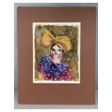 Hand painted on canvas and original expressionist