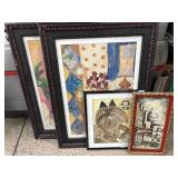 Framed Prints and Impasto Painting of Basilica -