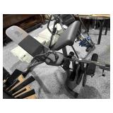 Golds Gym XRS 20 Olympic Workout Bench with Two