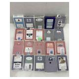20 miscellaneous decks of playing cards mostly