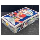 1991 upper deck football sealed wax box