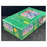 1990 pro set football sealed wax box