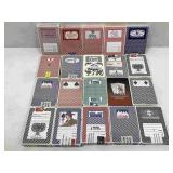20 miscellaneous decks of playing cards from