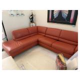Italsofa 90x108 Sectional Sofa w/Sleeper and