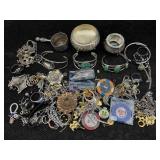 Fashion Jewelry Incl. Silver-plated Items & More