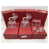 7 Elephant Paperweights