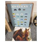 Pair Prints  - largest approx. 20x24