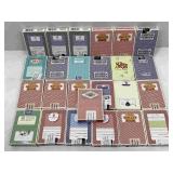 25 decks of miscellaneous playing cards mostly