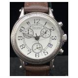 Ecclissi Sterling Silver Case Quartz Watch, 23945,