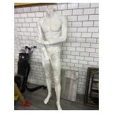 Composite Life Size Mannequin with Stand - pin on
