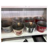 Metal Beer Advertising Buckets