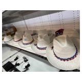 10 New RWB Cowboy Hats