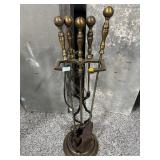 Fireplace Tool Set with Stand