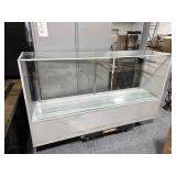 6ft Showcase with Glass Shelves and Brackets - No
