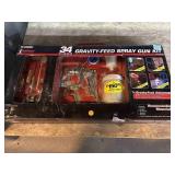 CH 34pcs Gravity Feed Spray Gun Kit