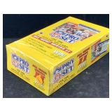 1990 pro set football sealed wax box