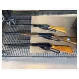 3 Daisy Single Pump BB Rifles - working