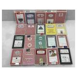 20 decks of miscellaneous playing cards, mostly