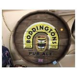 Boddingtons Double Sided Pub Ale Advertising Sign